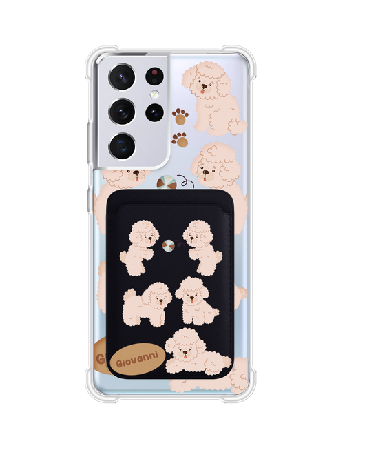 Android Magnetic Wallet Case - Poodle Squad 2.0