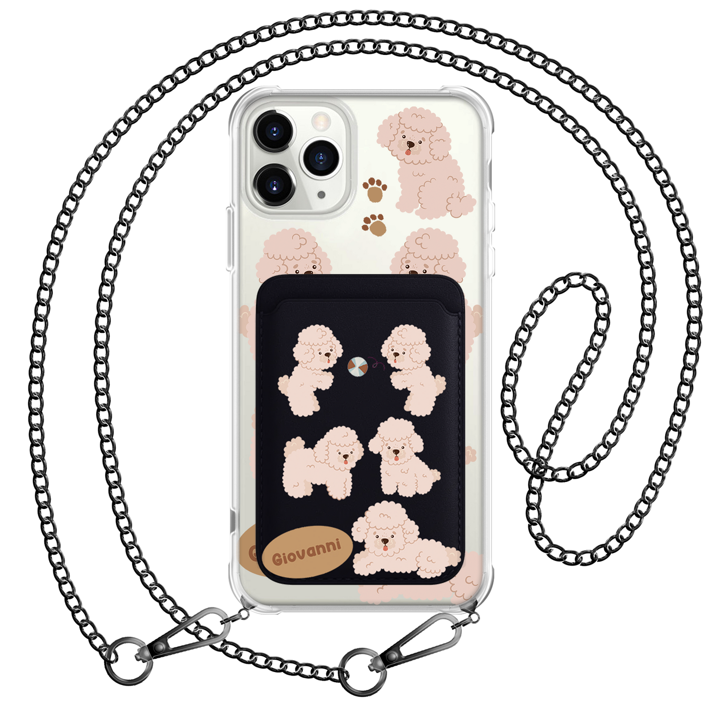 iPhone Magnetic Wallet Case - Poodle Squad 2.0
