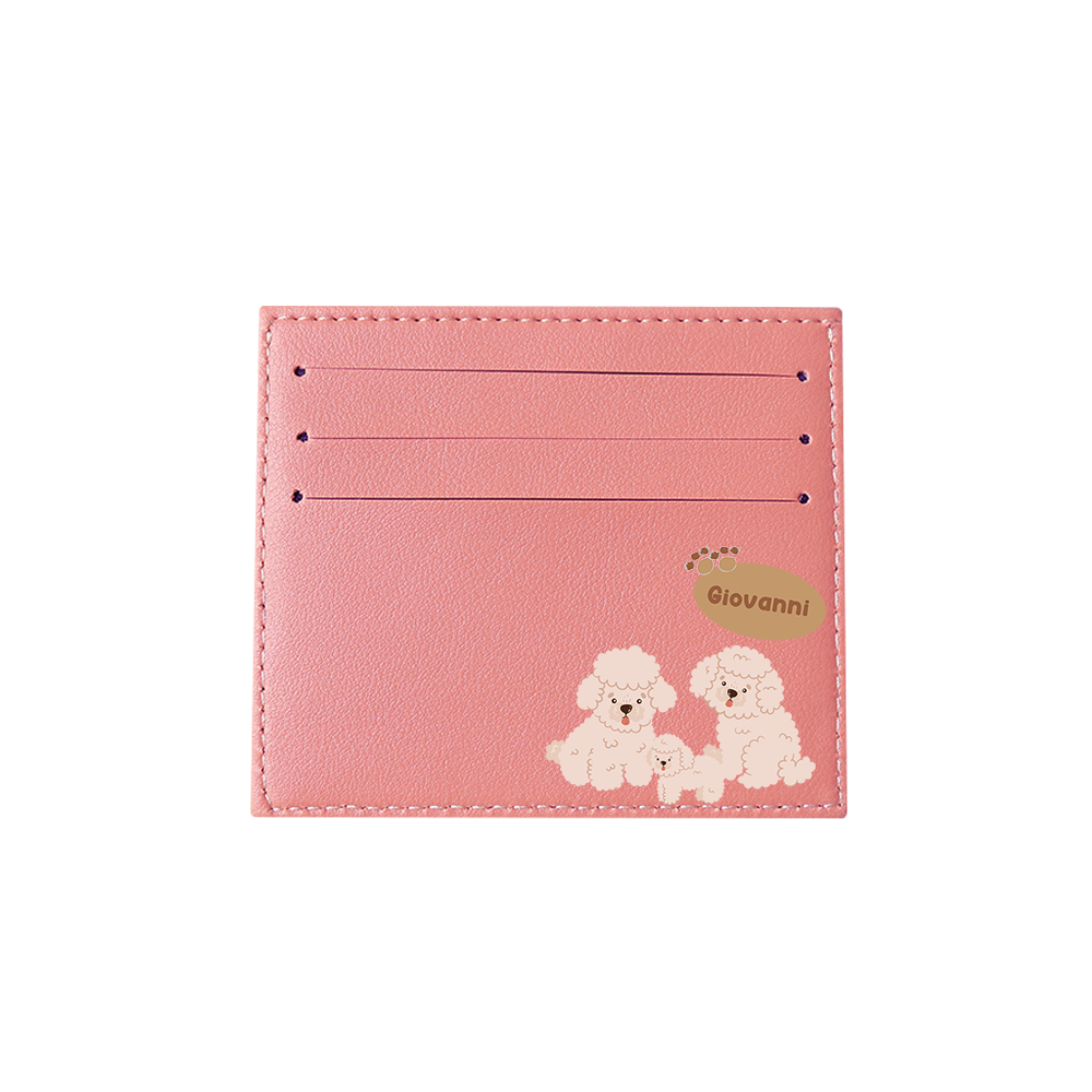 6 Slots Card Holder - Poodle Squad 2.0
