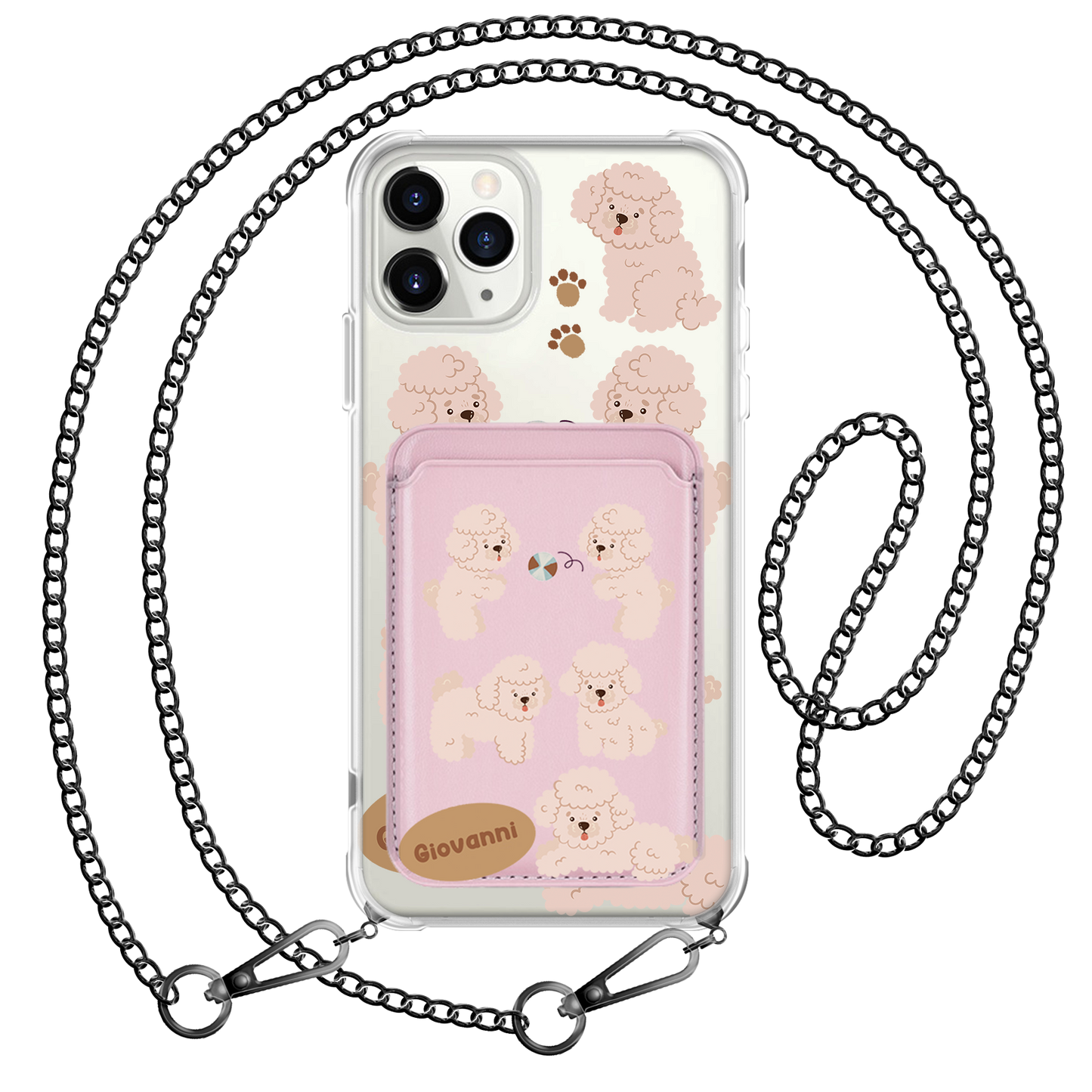 iPhone Magnetic Wallet Case - Poodle Squad 2.0