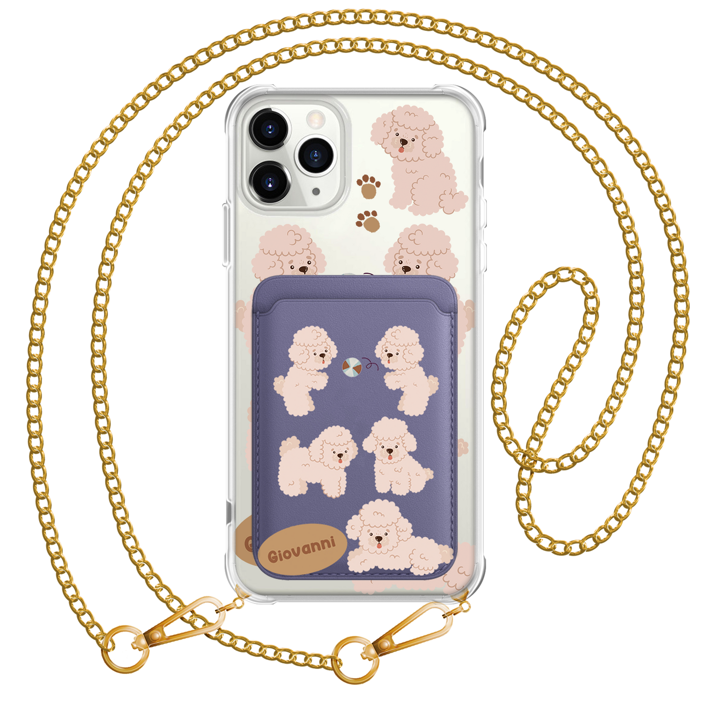 iPhone Magnetic Wallet Case - Poodle Squad 2.0