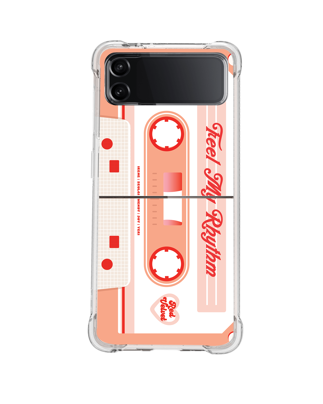 Android Flip / Fold Rearguard Hybrid - Red Velvet Cassette