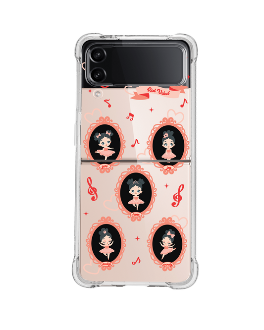 Android Flip / Fold Rearguard Hybrid - Red Velvet Feel My Rhythm