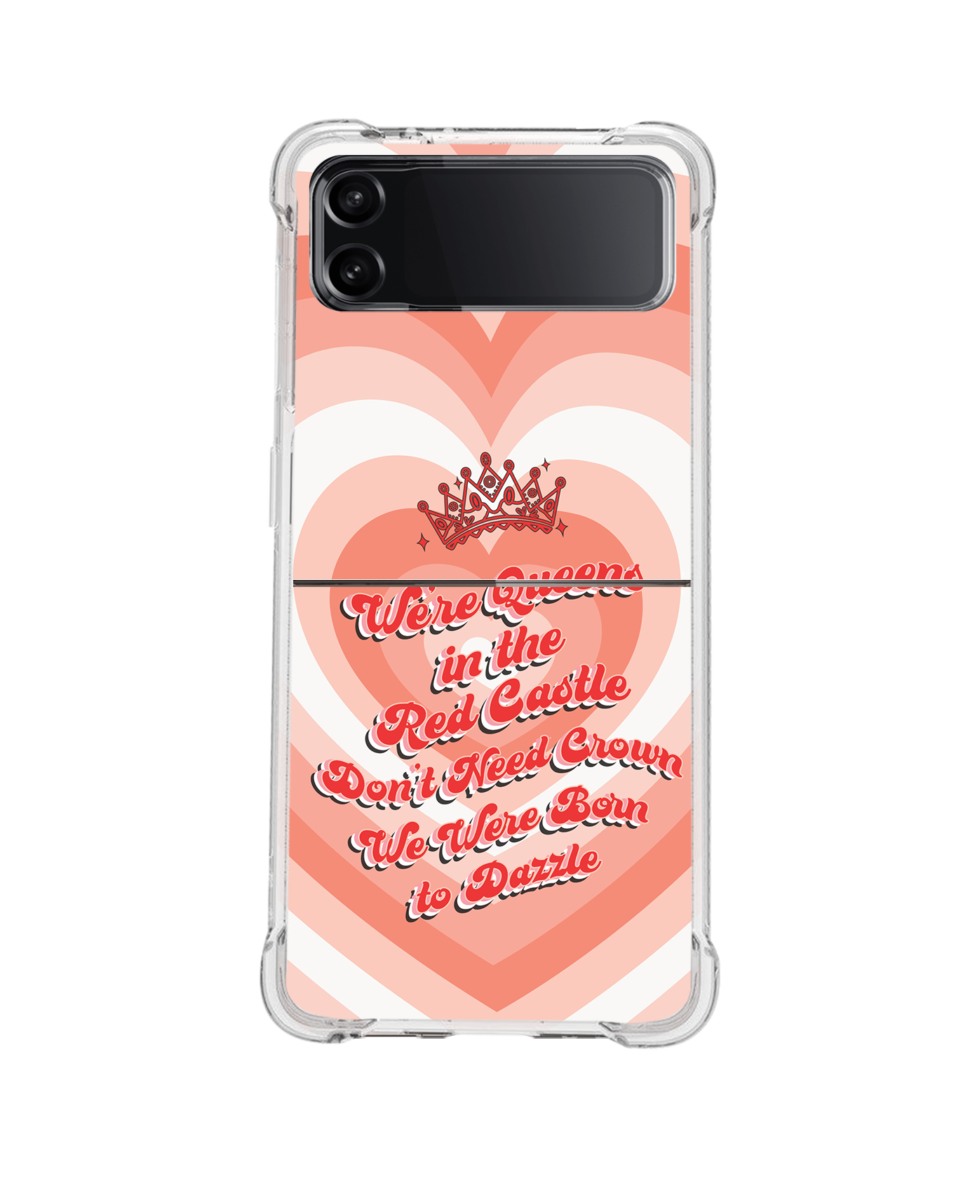 Android Flip / Fold Rearguard Hybrid - Red Velvet Luv