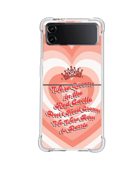 Android Flip / Fold Rearguard Hybrid - Red Velvet Luv