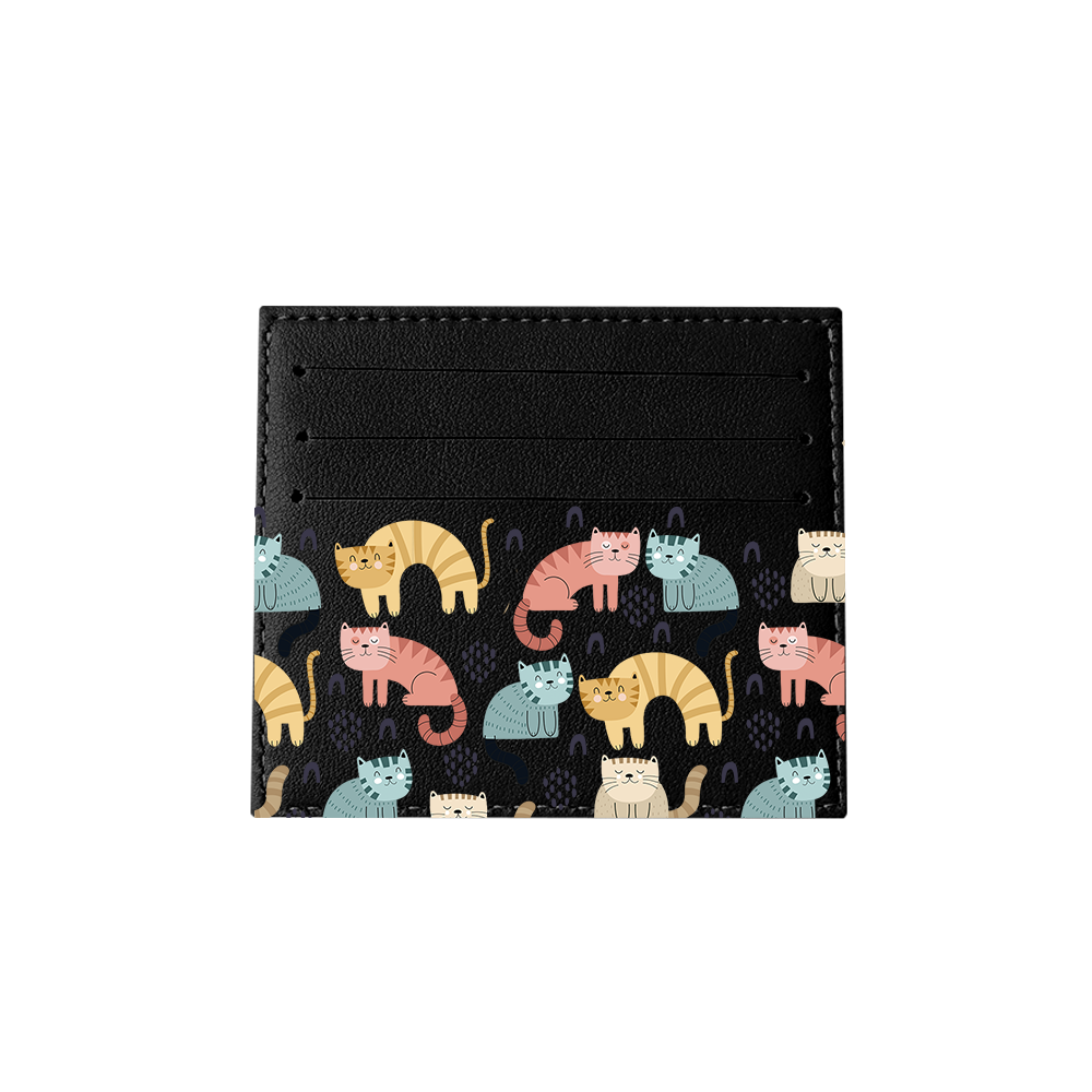 6 Slots Card Holder - Rainbow Meow 1.0