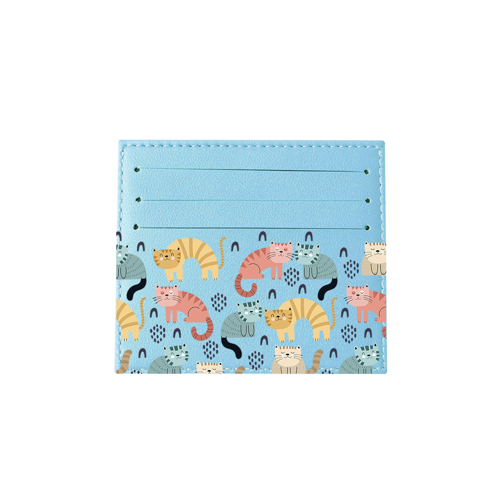 6 Slots Card Holder - Rainbow Meow 1.0