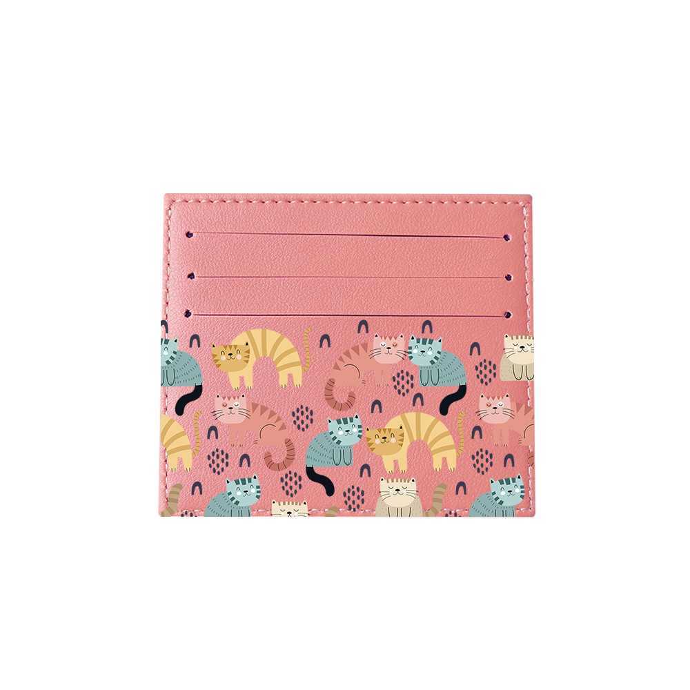 6 Slots Card Holder - Rainbow Meow 1.0