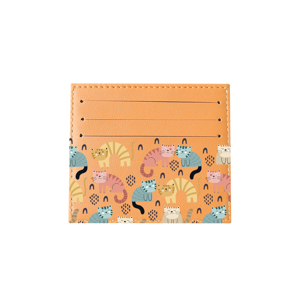 6 Slots Card Holder - Rainbow Meow 1.0