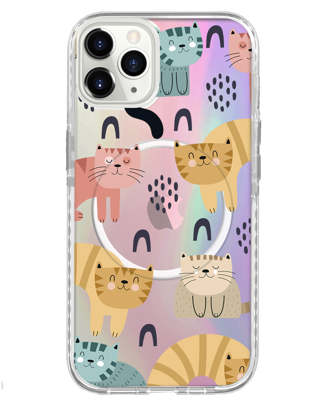 iPhone Rearguard Holo - Rainbow Meow 1.0