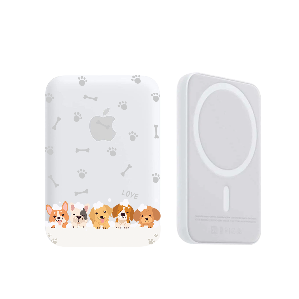 Magnetic Wireless Powerbank - Ruff Family 2.0