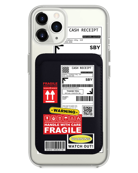 iPhone Magnetic Wallet Case - Shipping Label