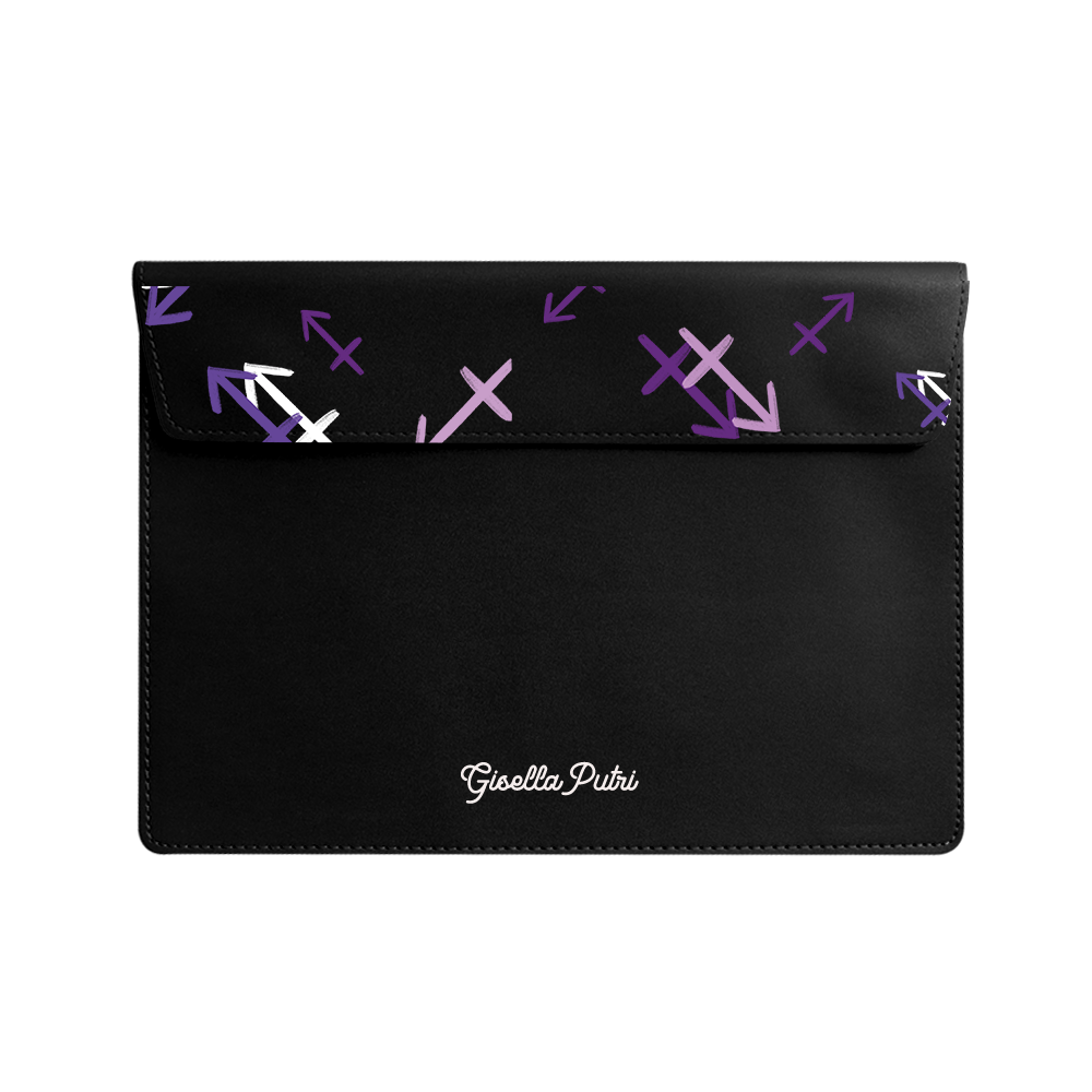 Vegan Leather Sleeve - Sagitarius