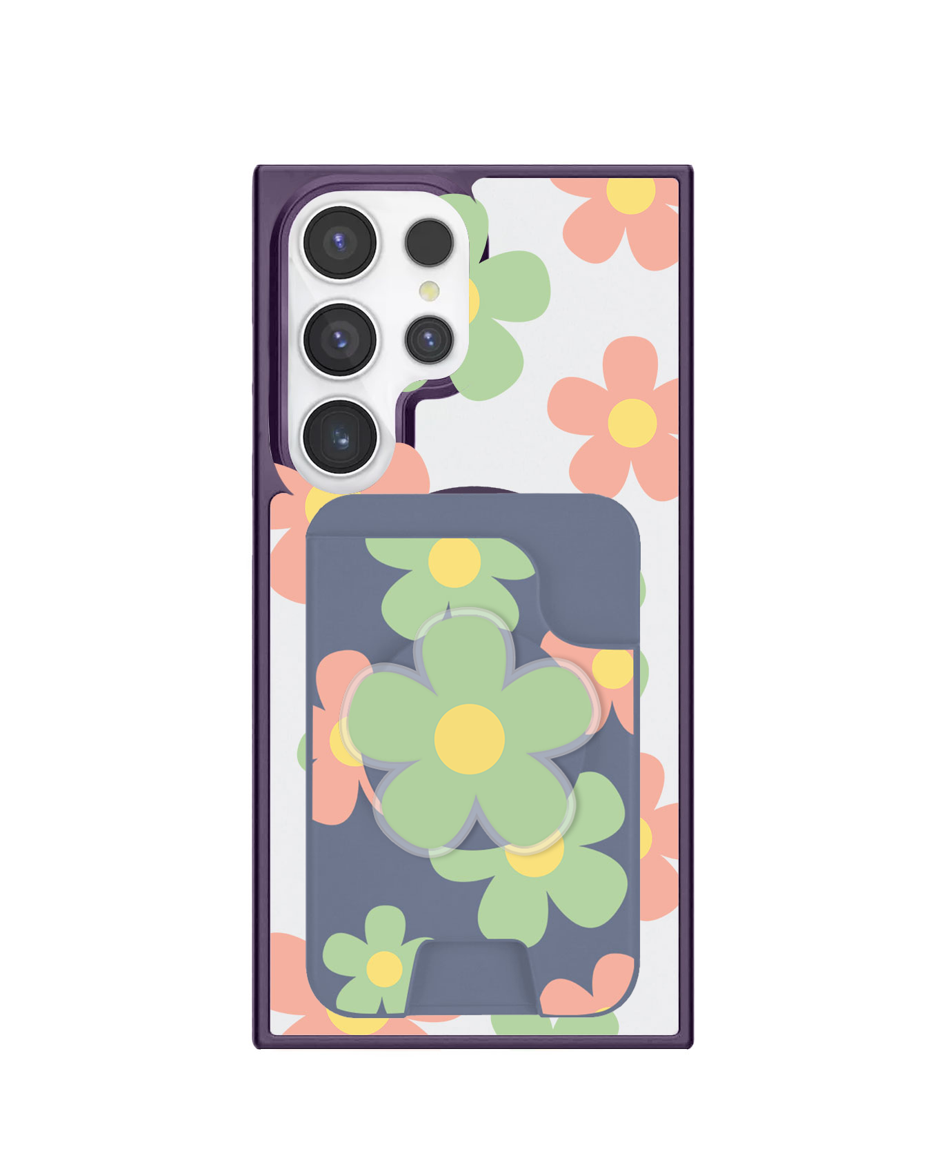 Android Magpop Wallet - Daisy Spring