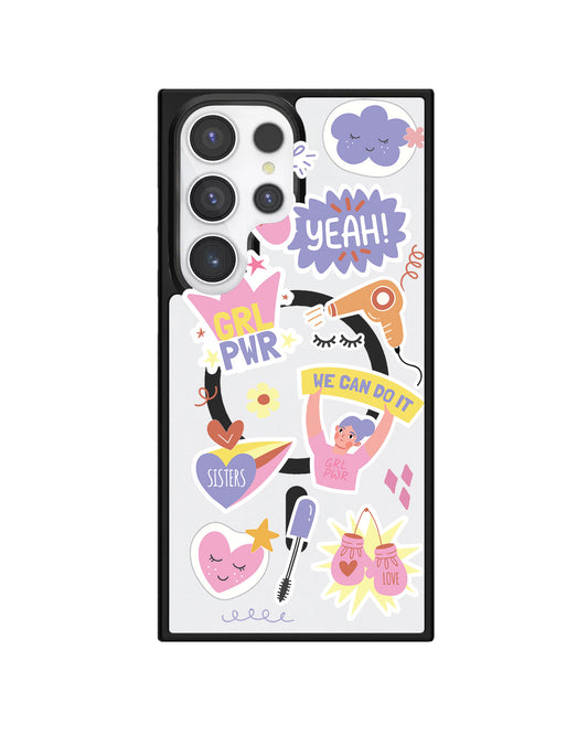 Android Rearguard Hybrid - Girl Power Sticker Pack