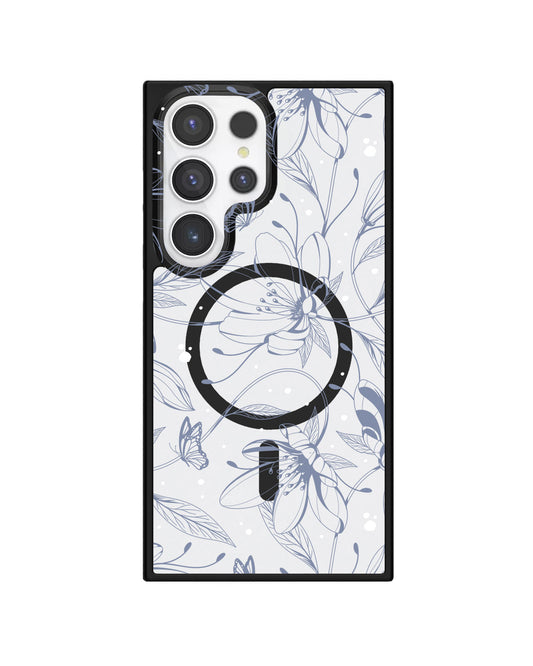 Android Rearguard Hybrid - Sketchy Flower & Butterfly 2.0