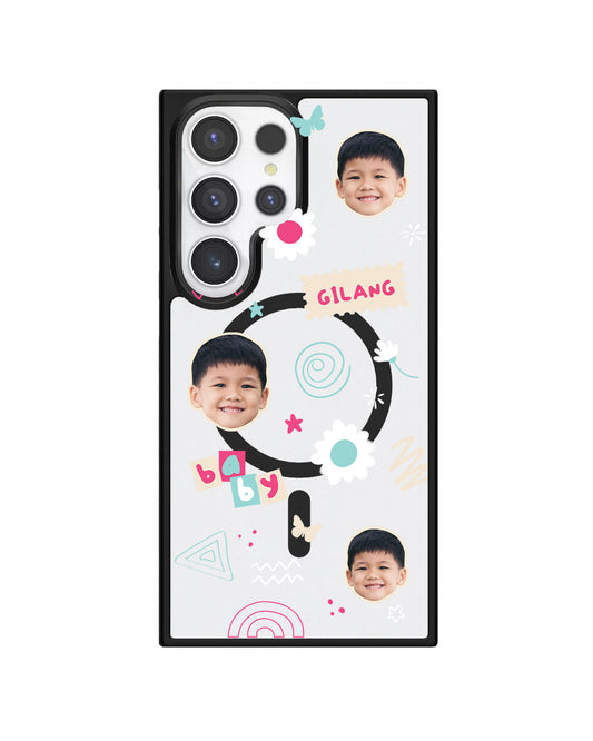 Android Rearguard Hybrid - Face Grid Abstract