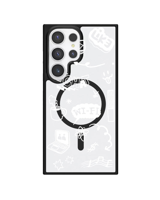 Android Rearguard Hybrid - Social White