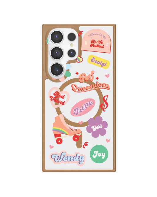 Android Rearguard Hybrid - Red Velvet Sticker Pack