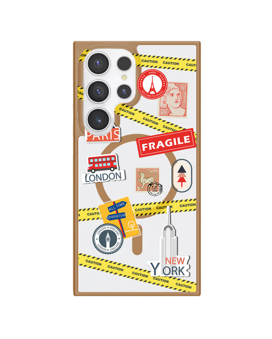 Android Rearguard Hybrid - Travel Stickers