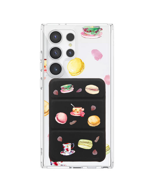 Android Magnetic Trifold Wallet Case - Macarons
