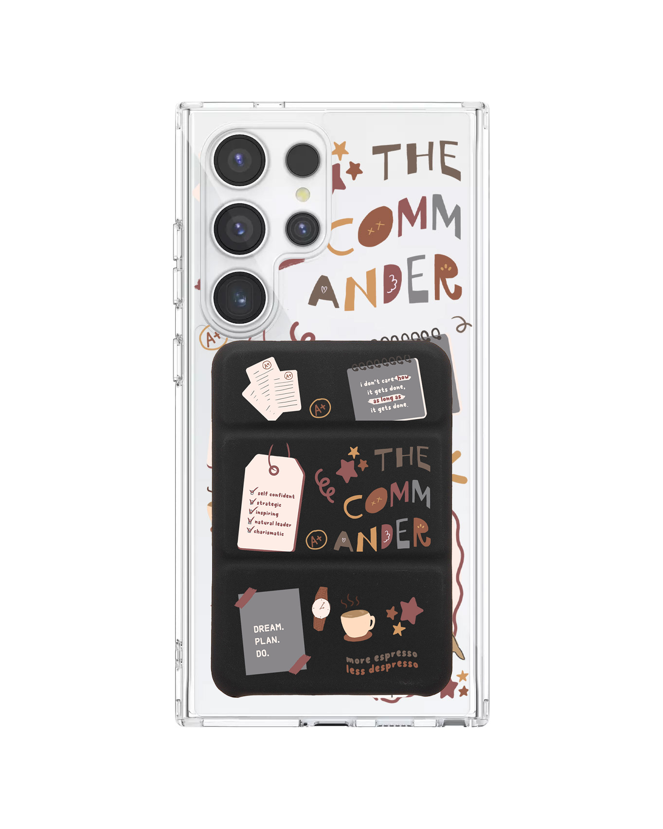 Android Magnetic Trifold Wallet Case - ENTJ