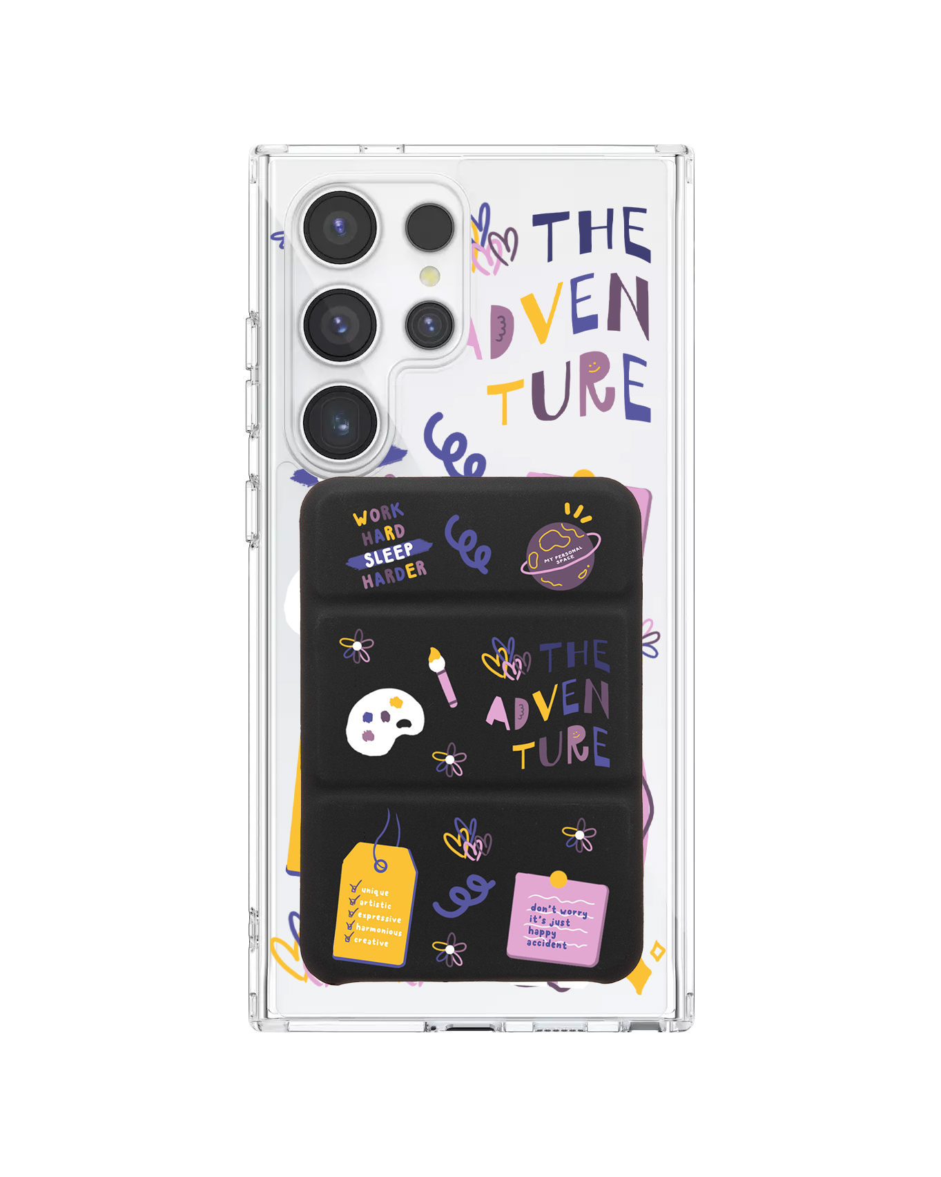 Android Magnetic Trifold Wallet Case - ISFP