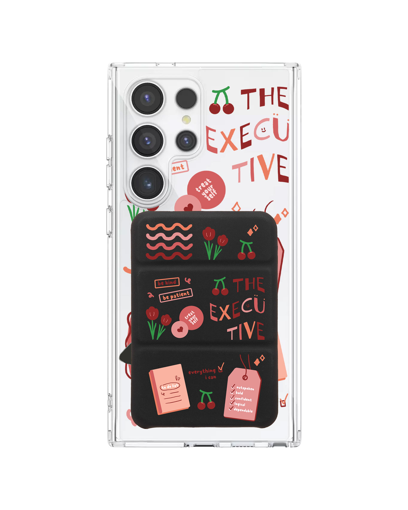 Android Magnetic Trifold Wallet Case - ESTJ