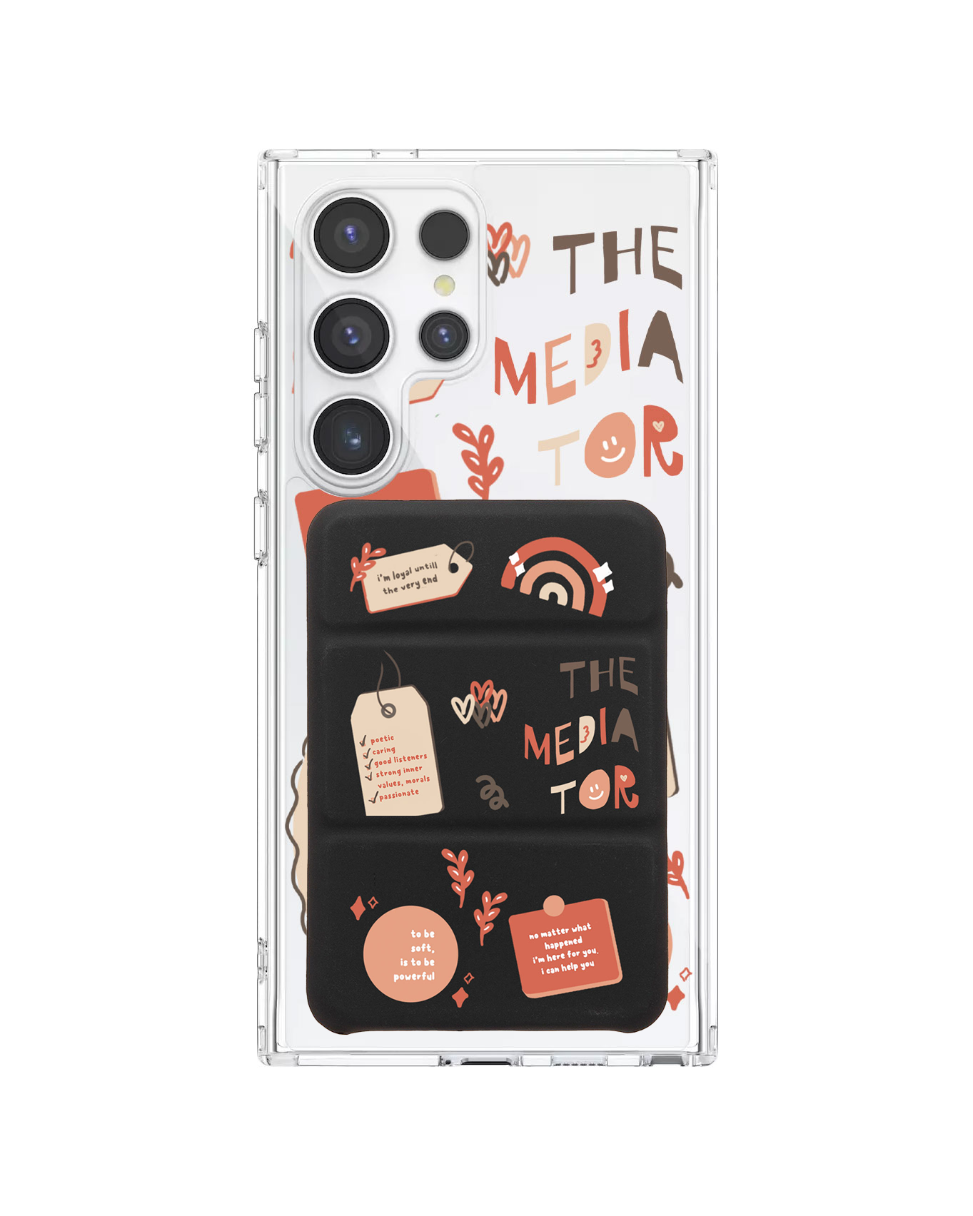 Android Magnetic Trifold Wallet Case - INFP