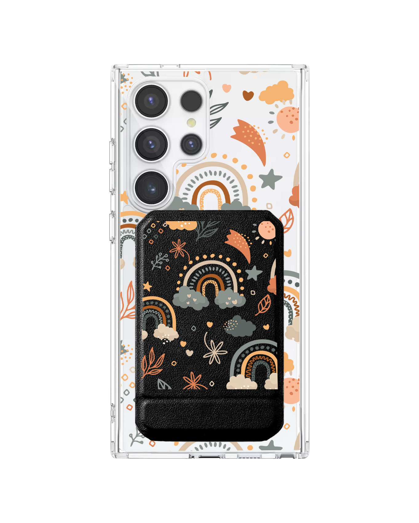 Android Magnetic Multifold Wallet - Boho 2.0