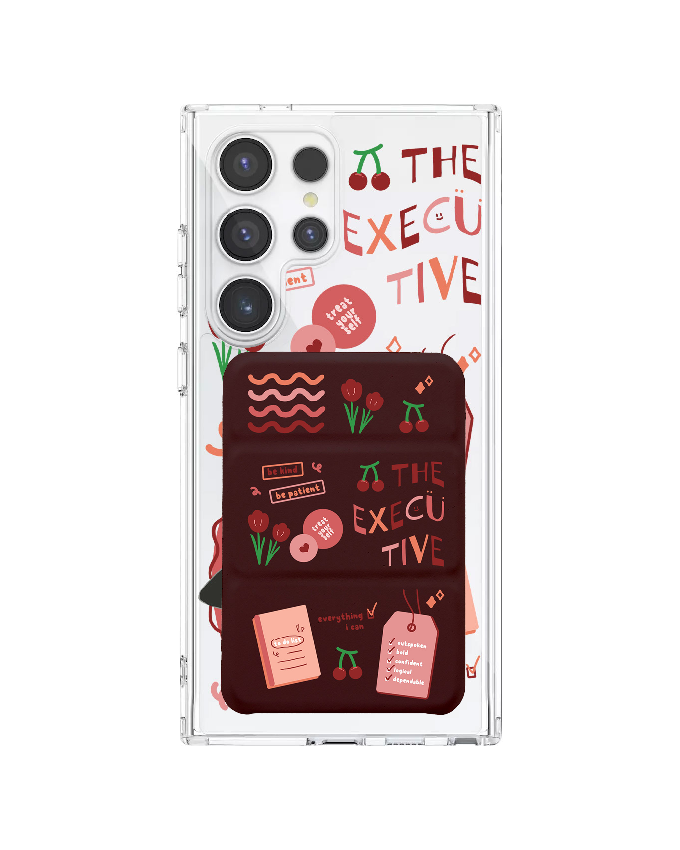 Android Magnetic Trifold Wallet Case - ESTJ