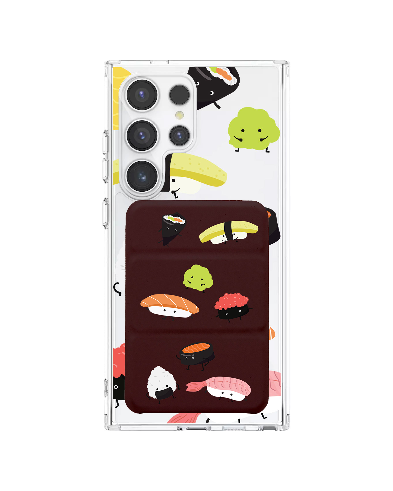 Android Magnetic Trifold Wallet Case - Omakase 1.0