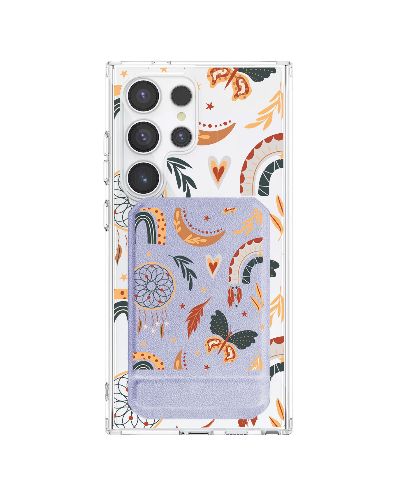 Android Magnetic Multifold Wallet - Boho 3.0