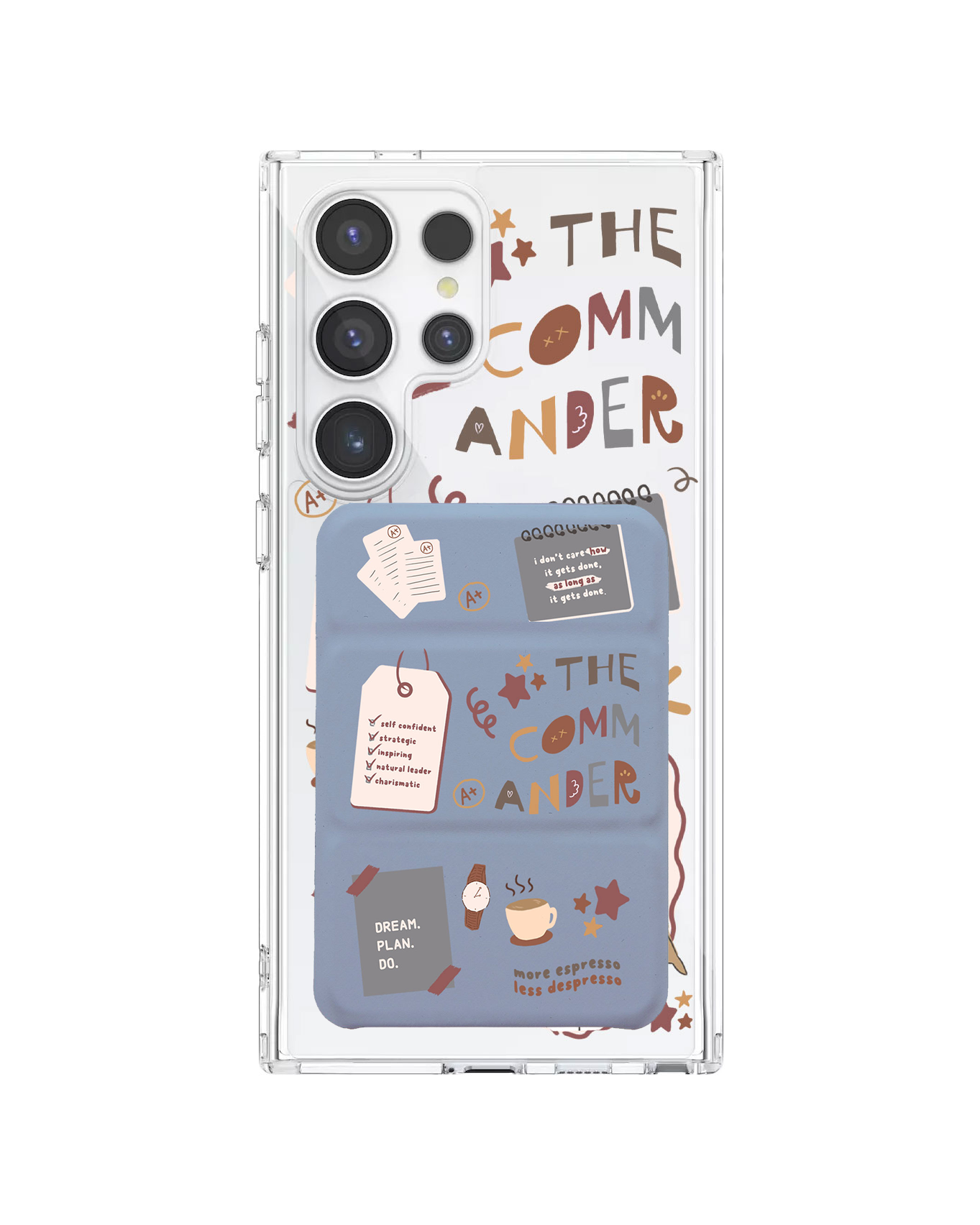 Android Magnetic Trifold Wallet Case - ENTJ
