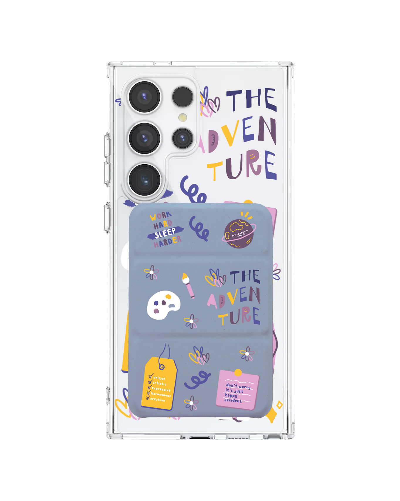 Android Magnetic Trifold Wallet Case - ISFP