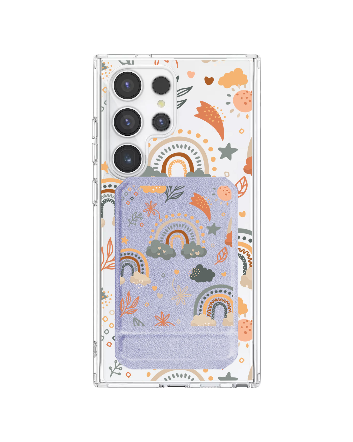 Android Magnetic Multifold Wallet - Boho 2.0
