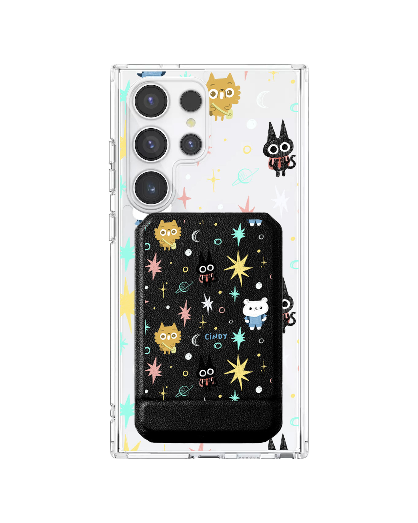 Android Magnetic Multifold Wallet - Backpack Travelers