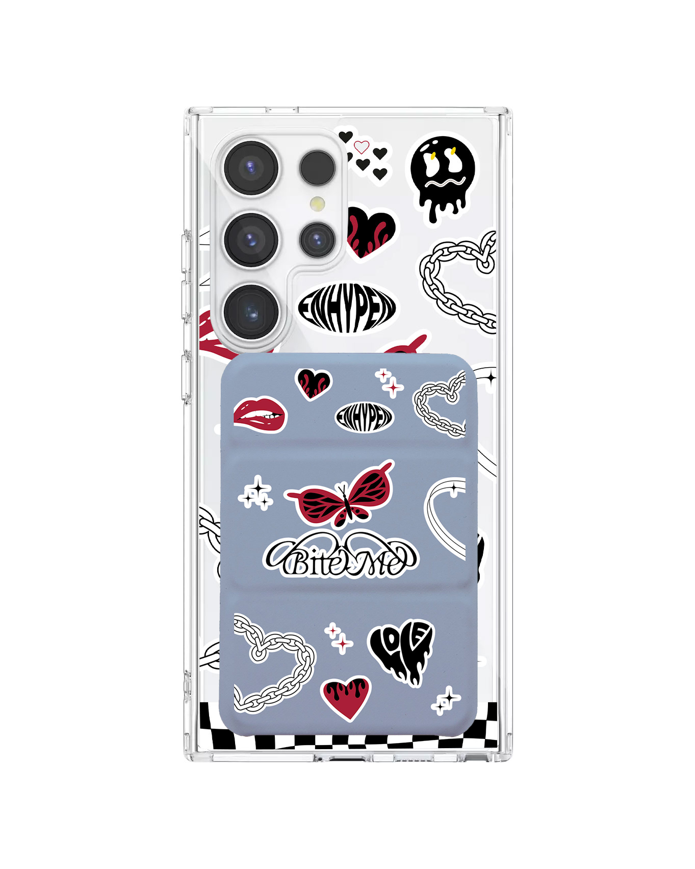 Android Magnetic Trifold Wallet Case - Enhypen Bite Me