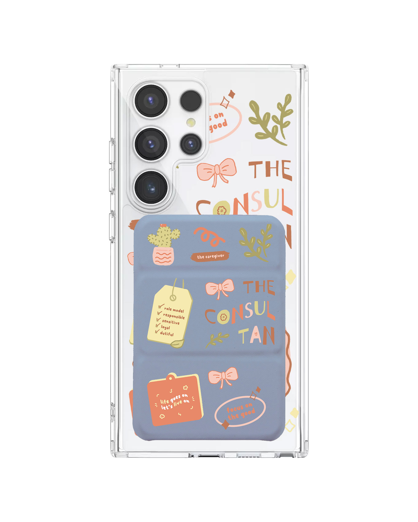 Android Magnetic Trifold Wallet Case - ESFJ