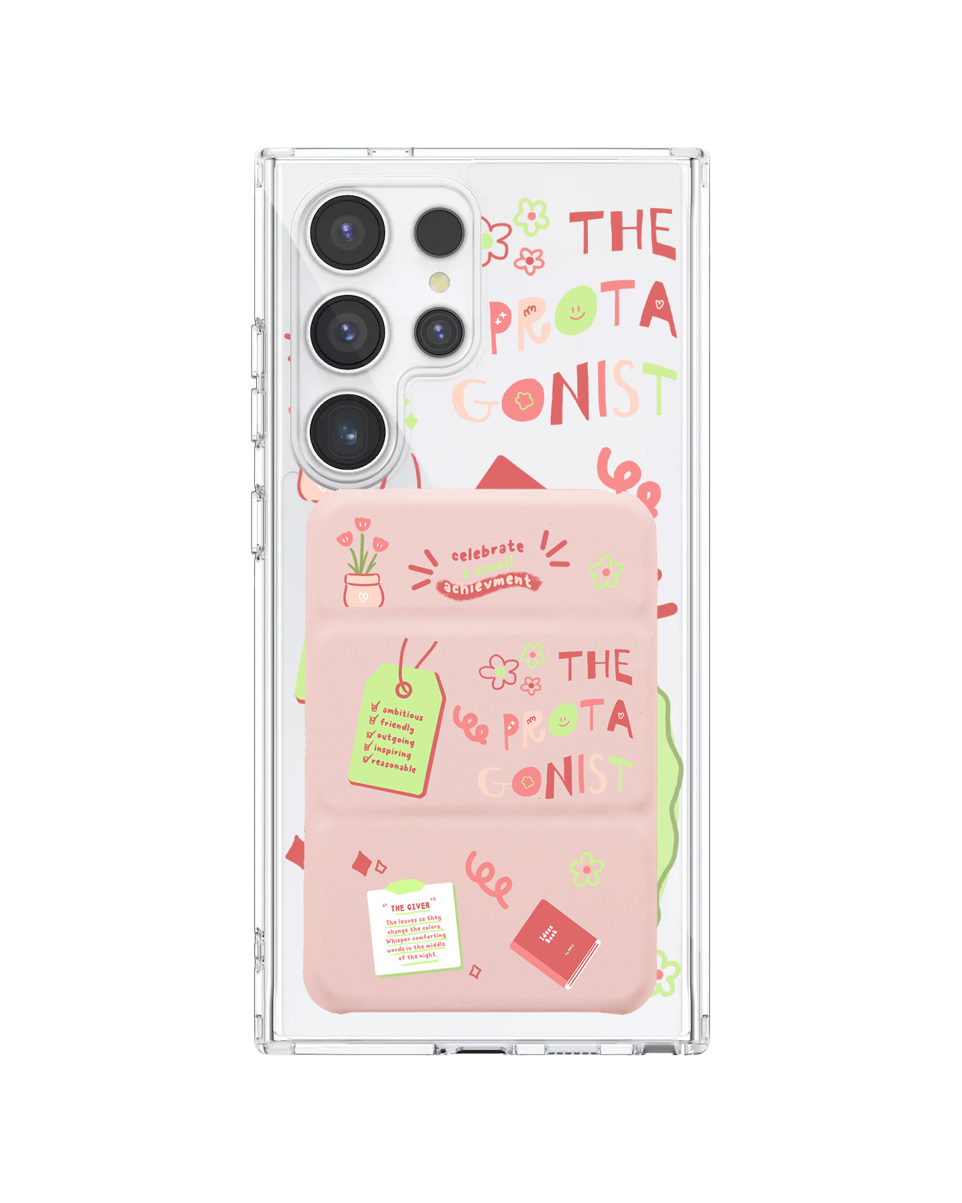 Android Magnetic Trifold Wallet Case - ENFJ