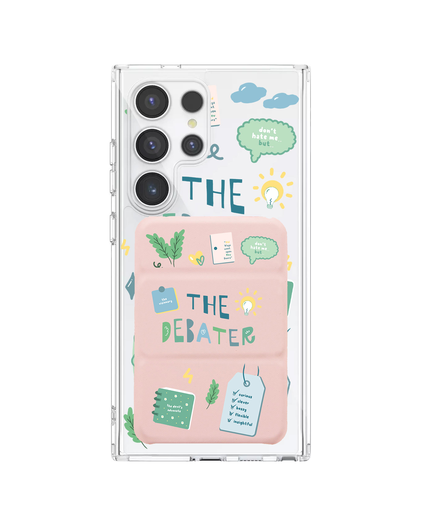 Android Magnetic Trifold Wallet Case - ENTP