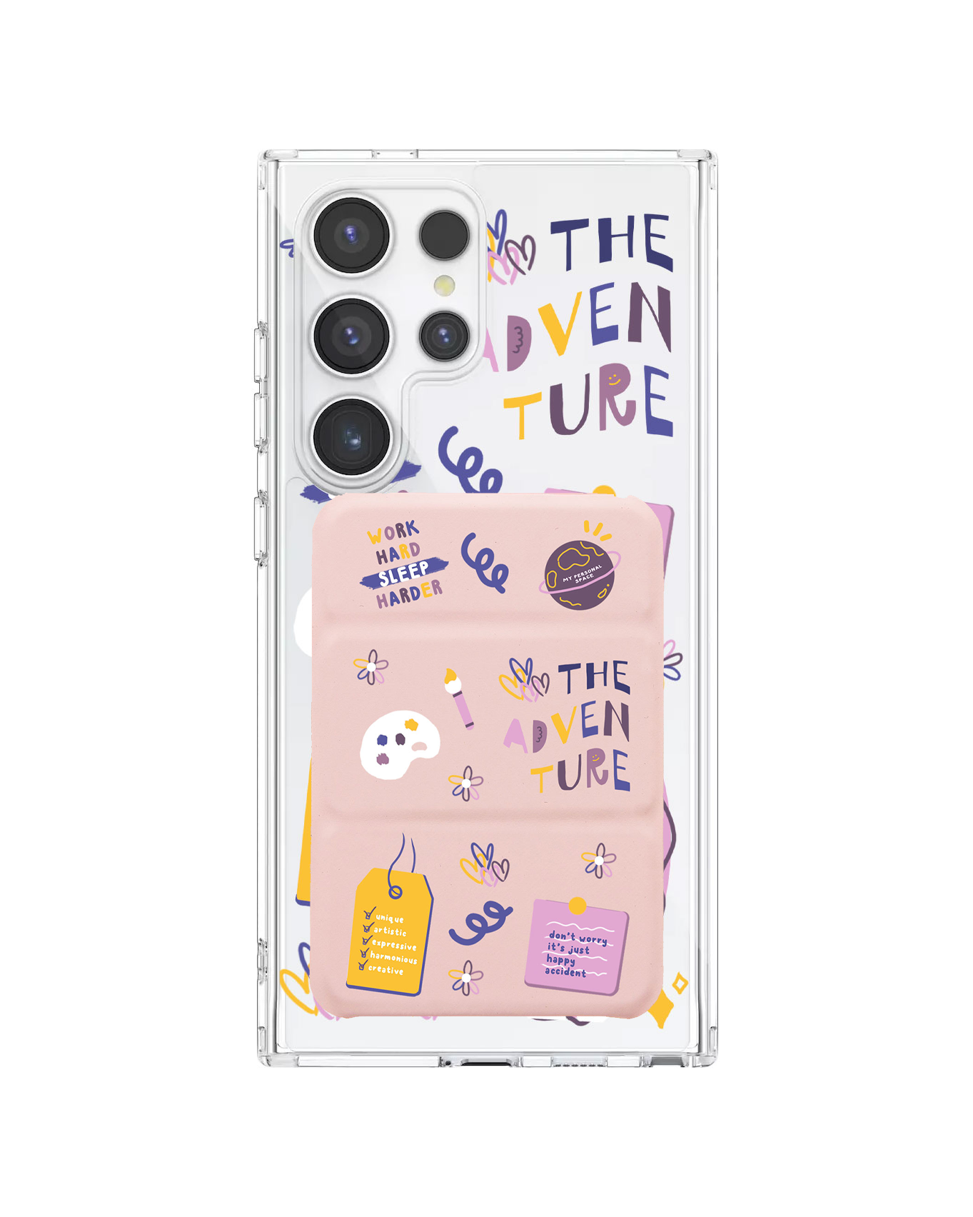 Android Magnetic Trifold Wallet Case - ISFP