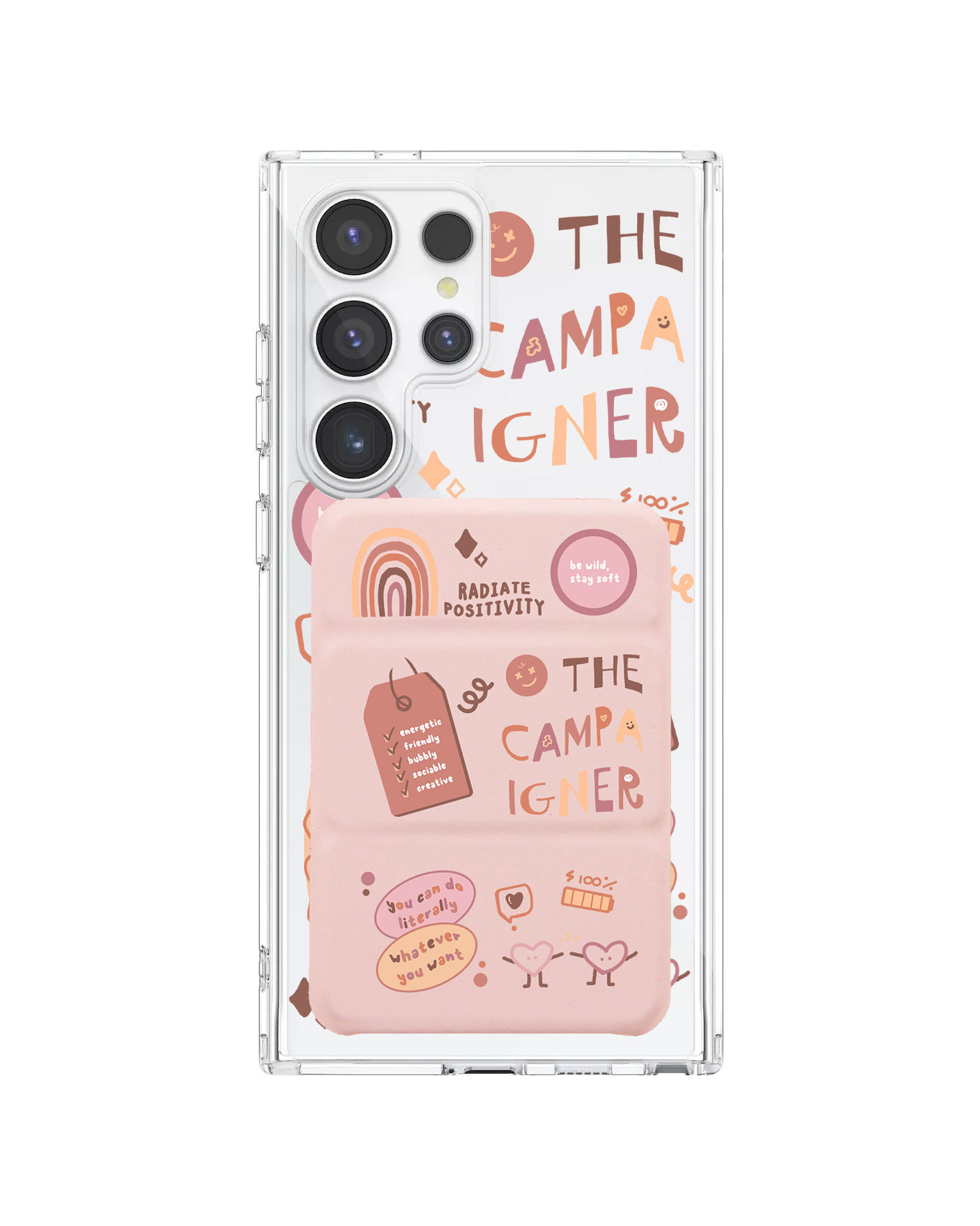Android Magnetic Trifold Wallet Case - ENFP
