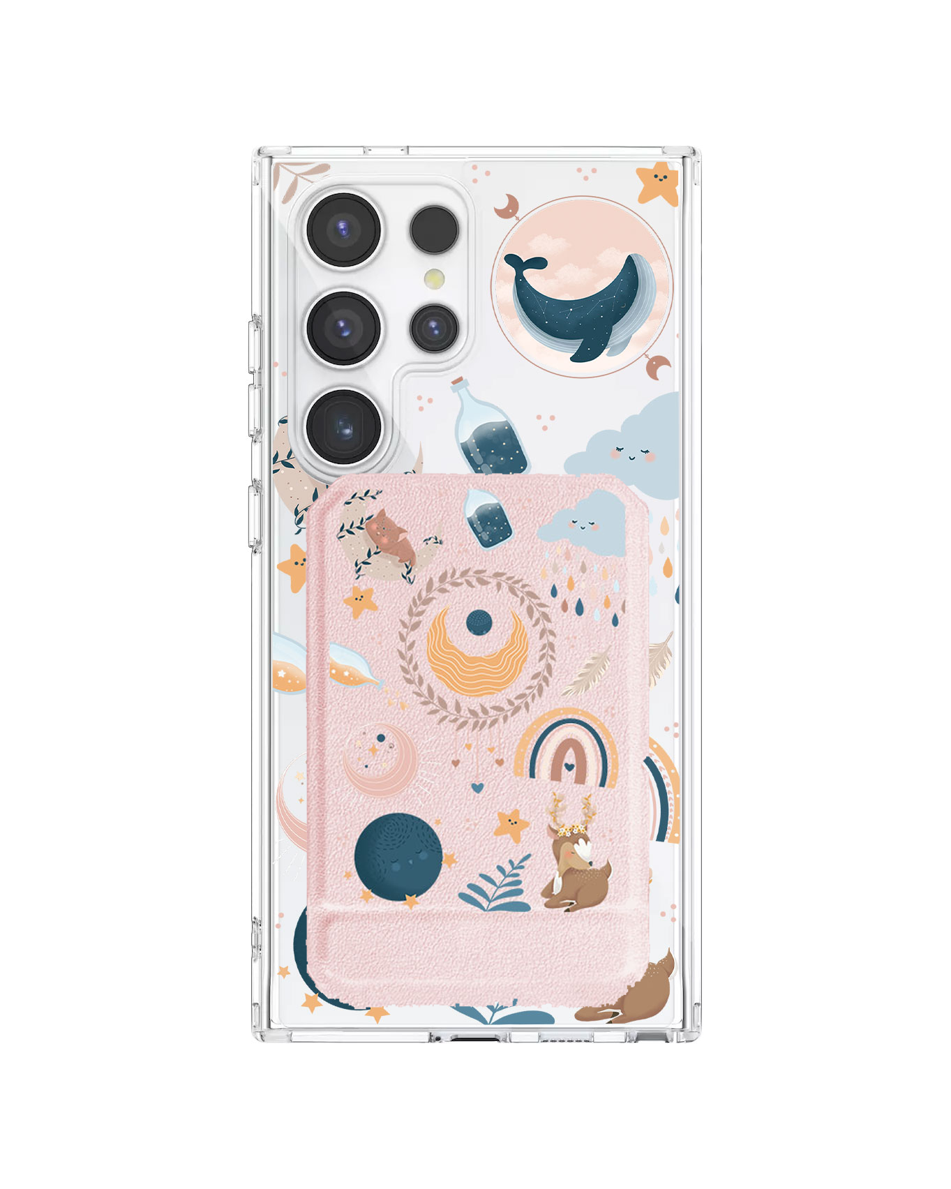 Android Magnetic Multifold Wallet - Boho