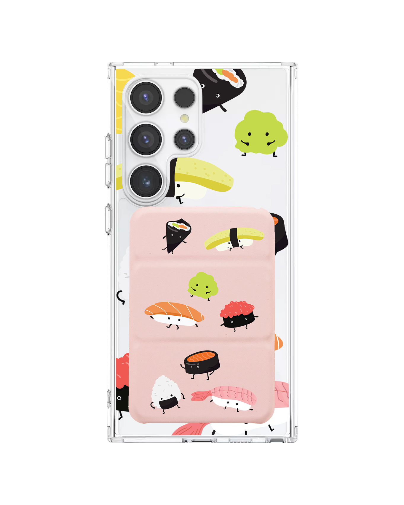 Android Magnetic Trifold Wallet Case - Omakase 1.0