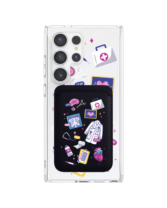 Android Magnetic Wallet Case - Doctor