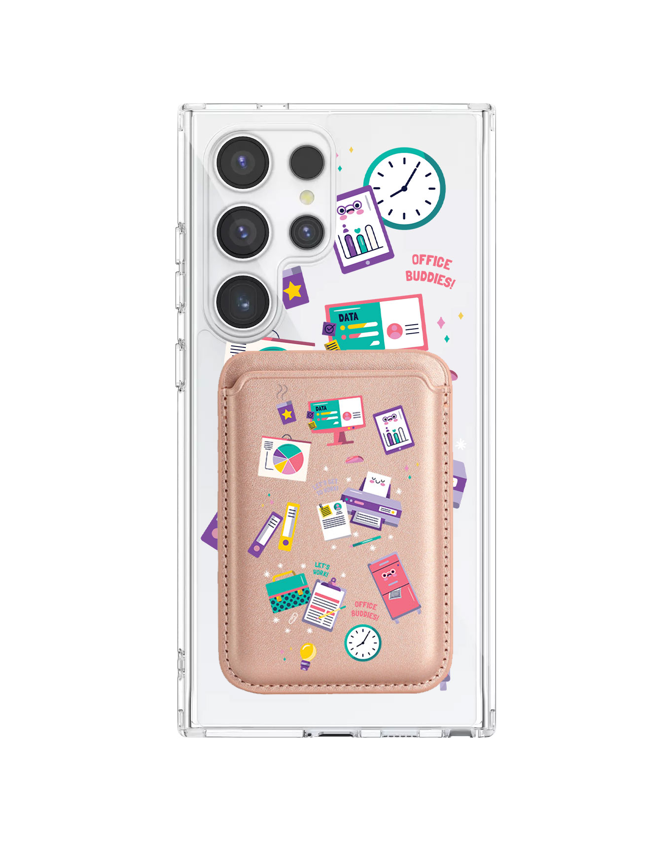 Android Magnetic Wallet Case - Officer