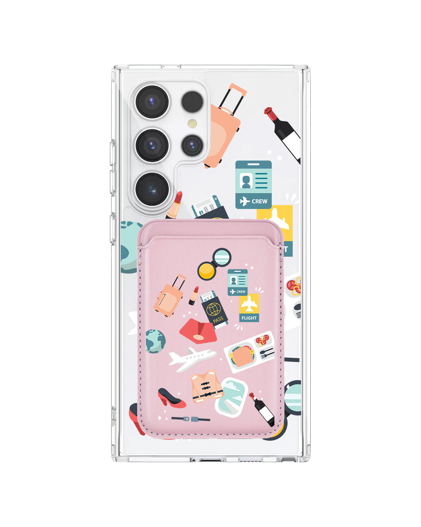 Android Magnetic Wallet Case - Stewardess or Flight Attendant