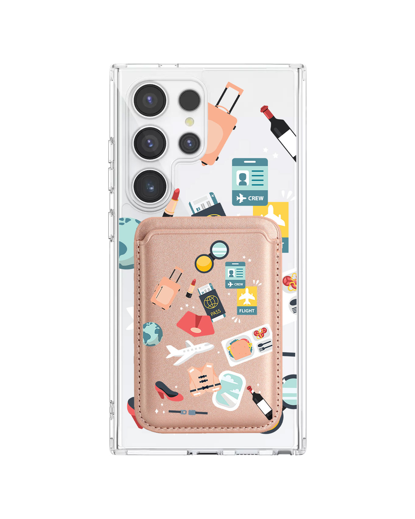 Android Magnetic Wallet Case - Stewardess or Flight Attendant