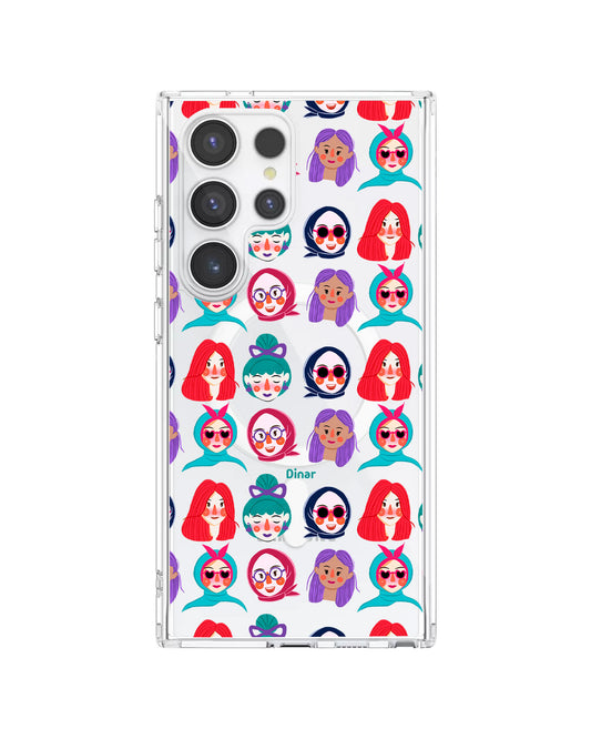 Magsafe Case - Cute Sweety Faces